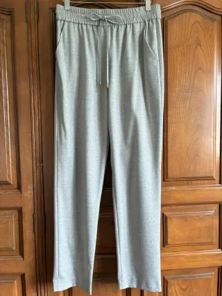 Pantalón Sacada Mujer Gris