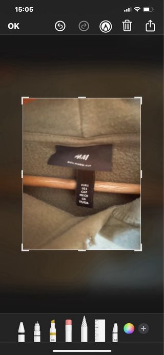 Sudadera H&M Verde Oliva