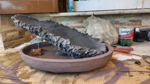 Struttura laghetto/cascata bonsai