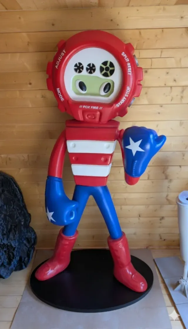 Figura Reloj Gigante 170cm