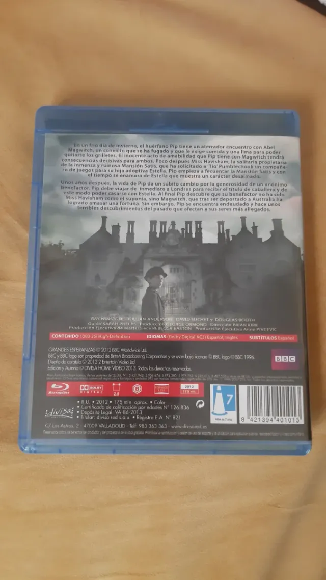 Blu-ray Grandes Esperanzas Charles Dickens