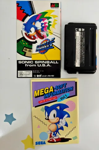 Sonic Spinball - Mega Drive 