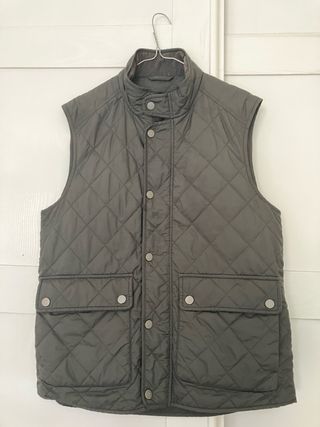 Chaleco acolchado verde Emilio Tucci Talla L