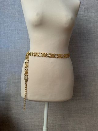 Cinturón Cadena Vintage Dorado