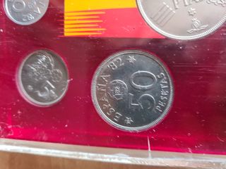 Colección monedas 1982