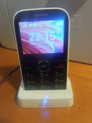 Telefono cellulare Alcatel bianco