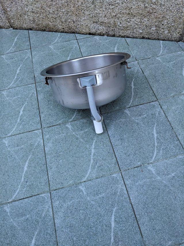 Fregadero de cocina de acero inoxidable