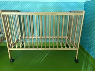 Cuna bebé madera 120x60
