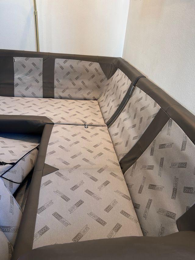 Divano 5/6 posti in vera pelle DONDI SALOTTI