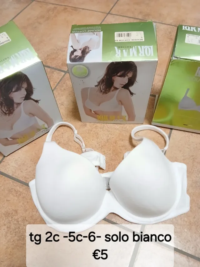 Reggiseno Lormar Mousse Cotton tg 2c-5c-6