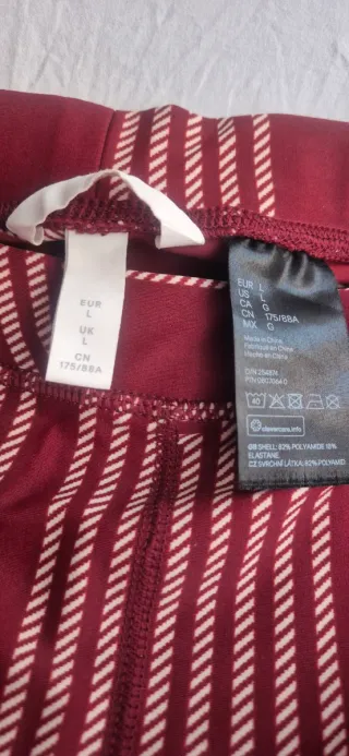 Pantalón H&M estampado mujer