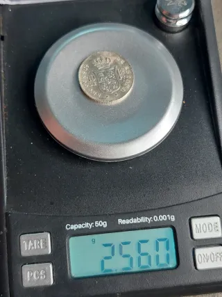 Moneda 10 céntimos Alfonso XII 1885
