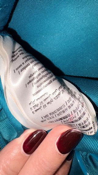 Borsa Liu Jo vernice blu/verde