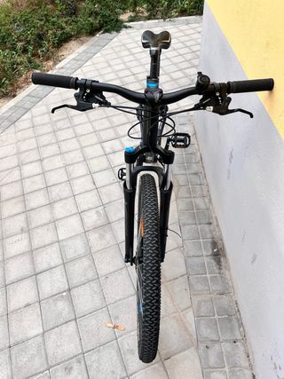 Bicicleta Montaña Rockrider 27.5 Negro/Azul