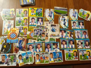 96 Cromos RCD Espanyol Varias Épocas