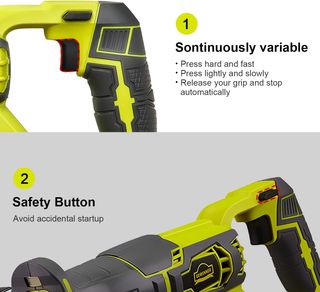 Sierra Recíproca Inalámbrica Dewinner 20V