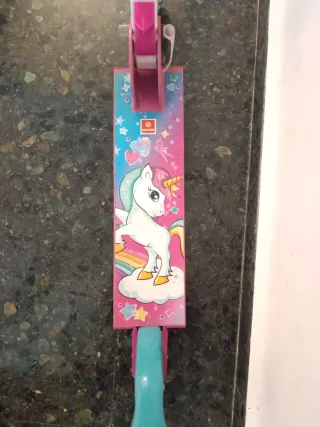 Patinete infantil 2 ruedas unicornio
