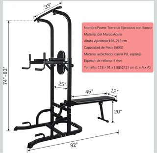 Jaula Calistenia y Gimnasio Multifuncional