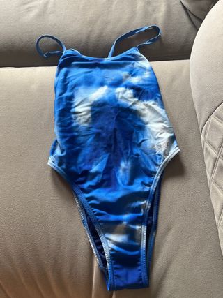 Bañador Speedo Azul y Blanco Tie-Dye
