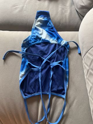 Bañador Speedo Azul y Blanco Tie-Dye