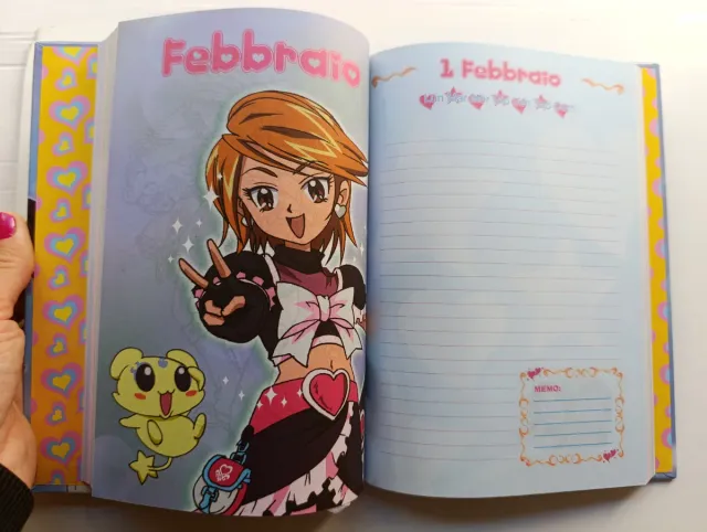 Pretty cure diario scuola