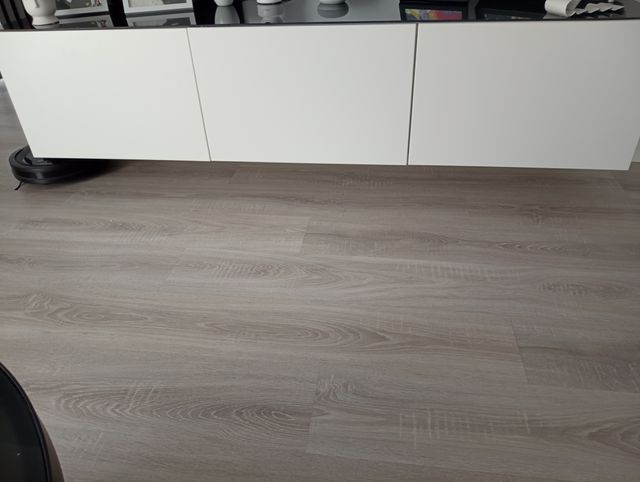 Mueble TV blanco madera