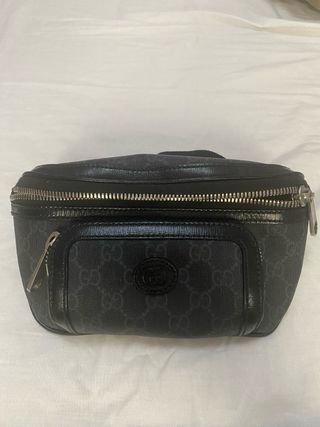 Riñonera Gucci Interlocking G Negra