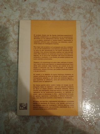 Comentario de textos históricos