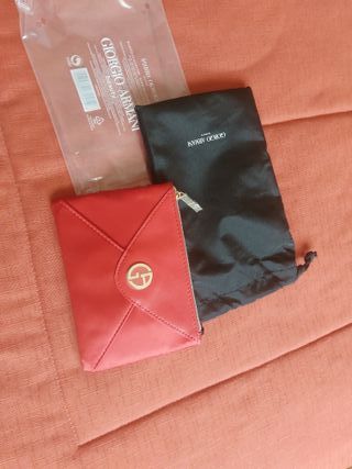 Cartera Giorgio Armani Roja