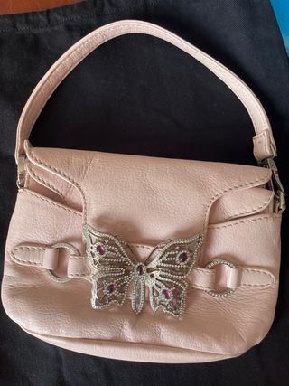 Bolso Valentino Garavani Piel Rosa Mariposa