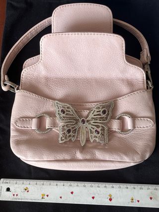 Bolso Valentino Garavani Piel Rosa Mariposa
