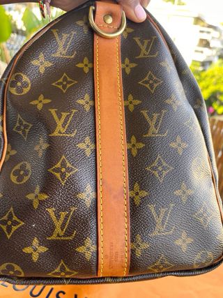 Bolso Louis Vuitton Keepall 45 sin bandolera. 