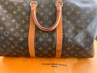 Bolso Louis Vuitton Keepall 45 sin bandolera. 