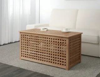 Baúl de madera estilo rústico
