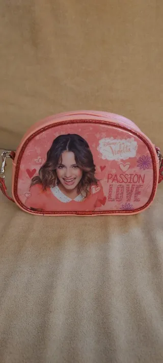 Borsetta Disney Violetta con glitter