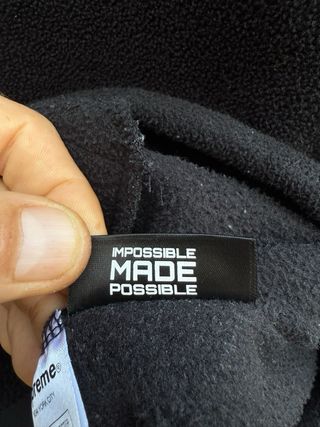 Sudadera Supreme Polartec Half Zip Hooded Negra