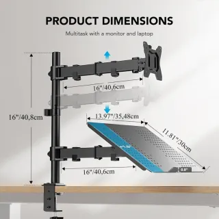 Soporte Monitor y Portátil 13-32