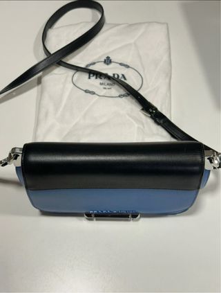 Bolso Prada Negro y Azul.
Edición Limitada 