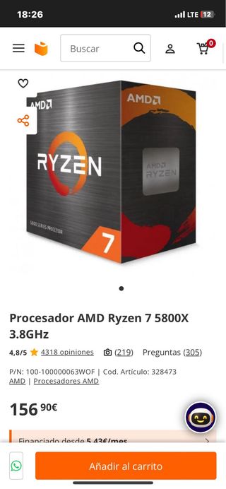 Componentes PC Gaming
