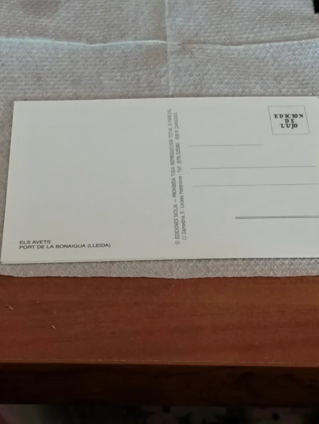 Postales El Avets Port de la Bonaigua