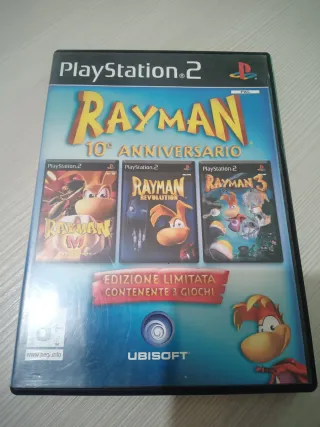 Rayman 10° Anniversario PS2 Edizione Limitata