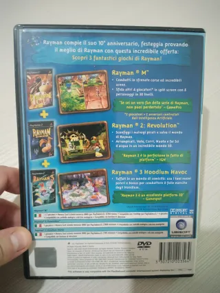 Rayman 10° Anniversario PS2 Edizione Limitata