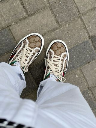 Zapatillas Gucci Marrones y Verdes