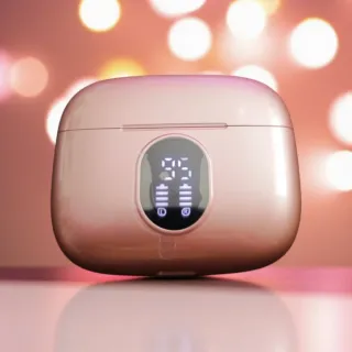 Auriculares Inalámbricos S26 Bluetooth Oro Rosa