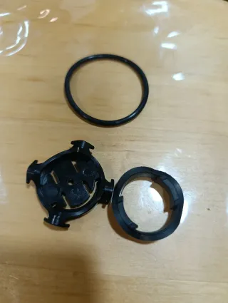 Soporte Garmin Manillar + Anillo Goma