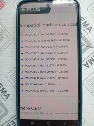 Juego de reparacion pivote del muñón del eje