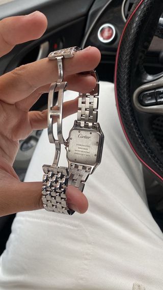 Reloj Cartier Panthère Plata