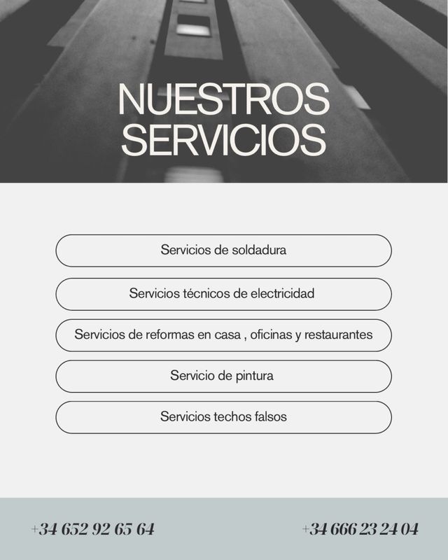 Servicios de reformas integrales