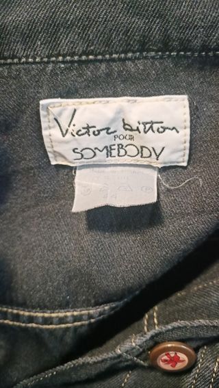 Chaleco vaquero Somebody talla XL