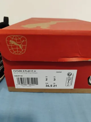 Botas de fútbol Puma niño nuevas